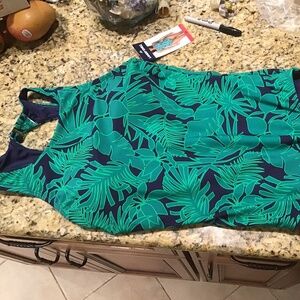 Lands End one piece women’s swimsuit